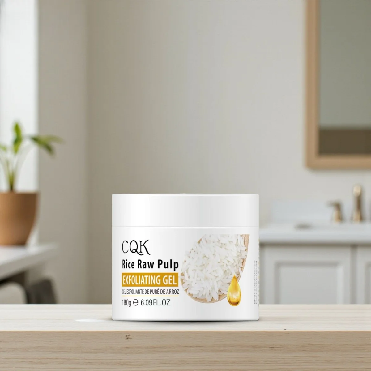 GEL EXFOLIANTE PURE DE ARROZ