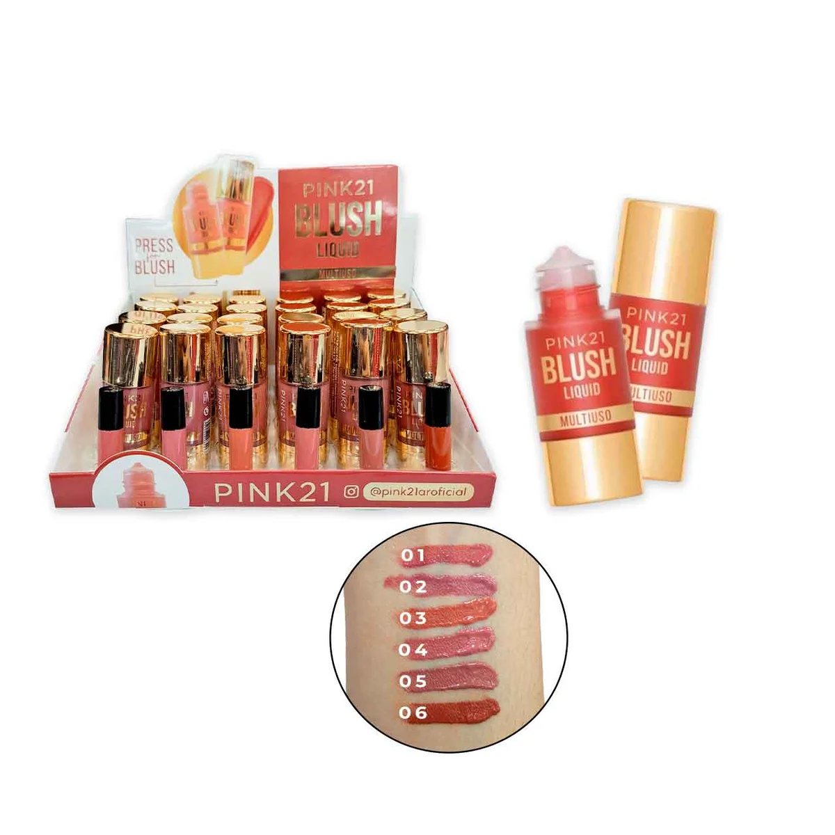 C*24 BLUSH LIQUID PINK21