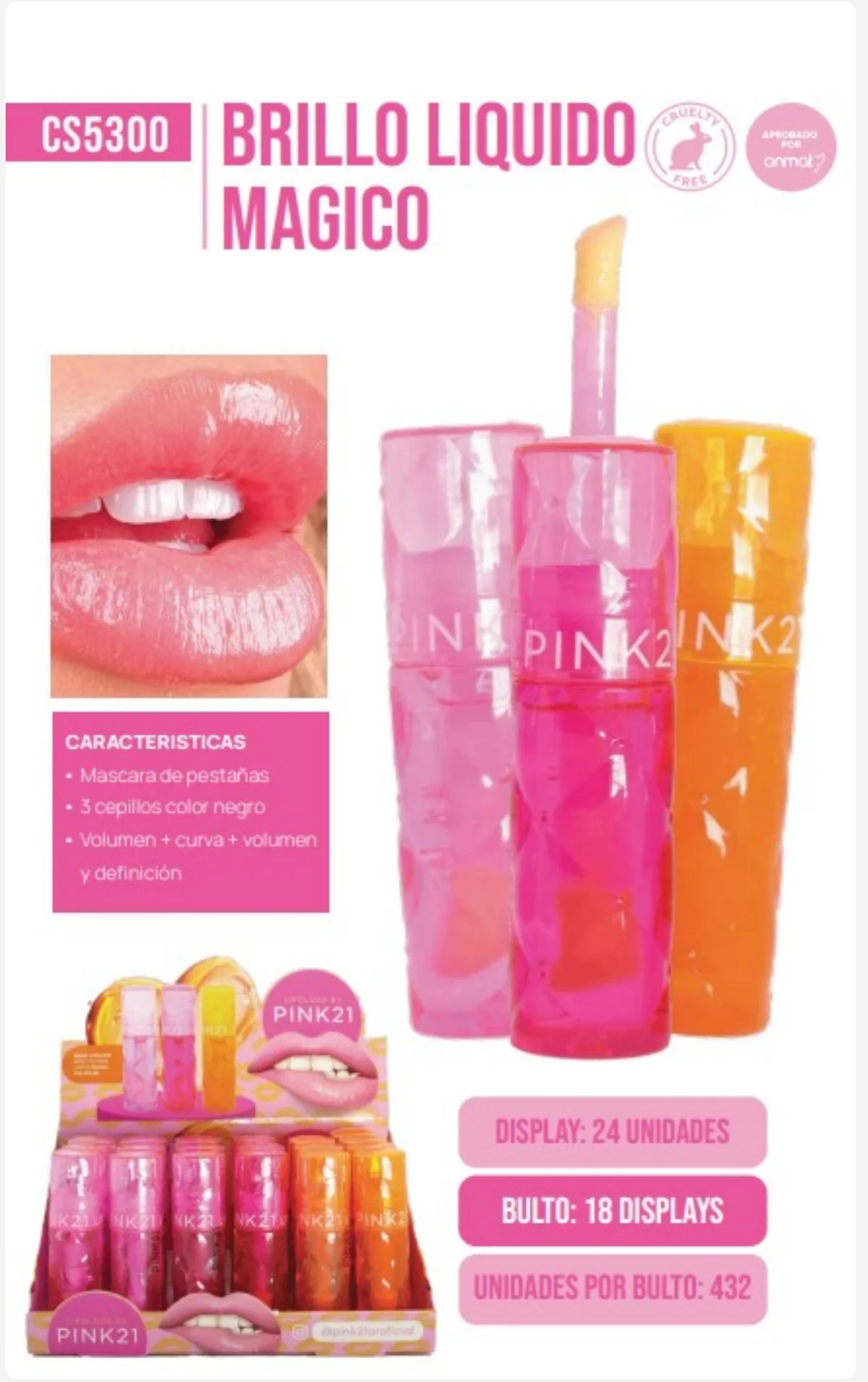C*24 PINK21  7ML