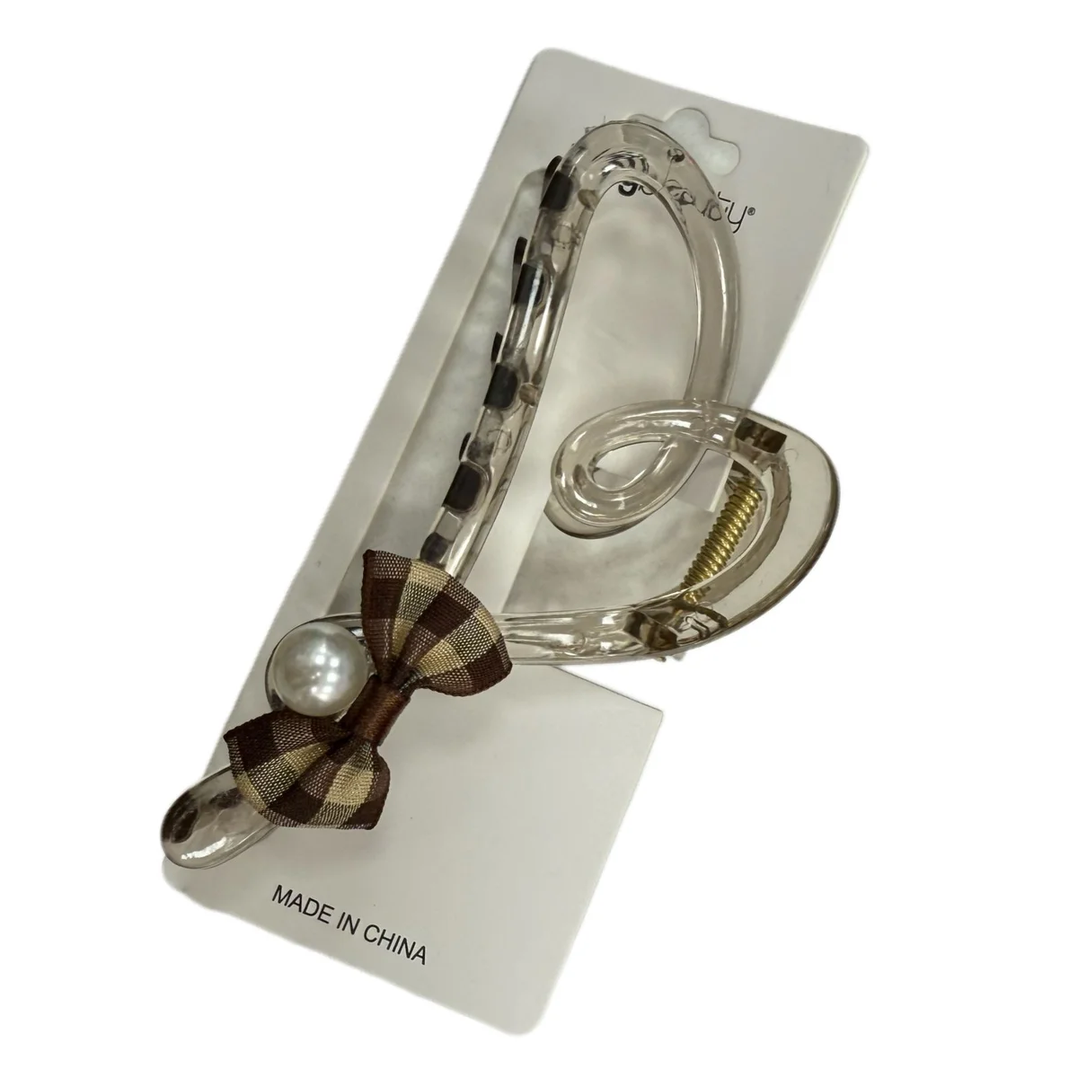 P*12 BROCHE DE PELO FORMA DE CORAZON 12CM MELY