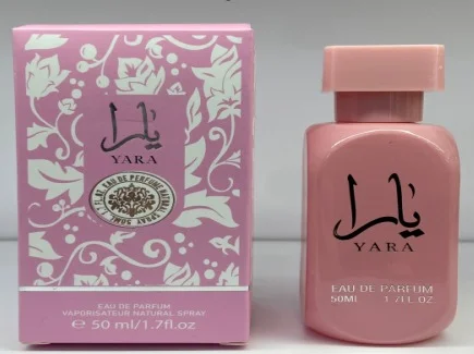 Lattafa Yara Candy rosa claro-50ml