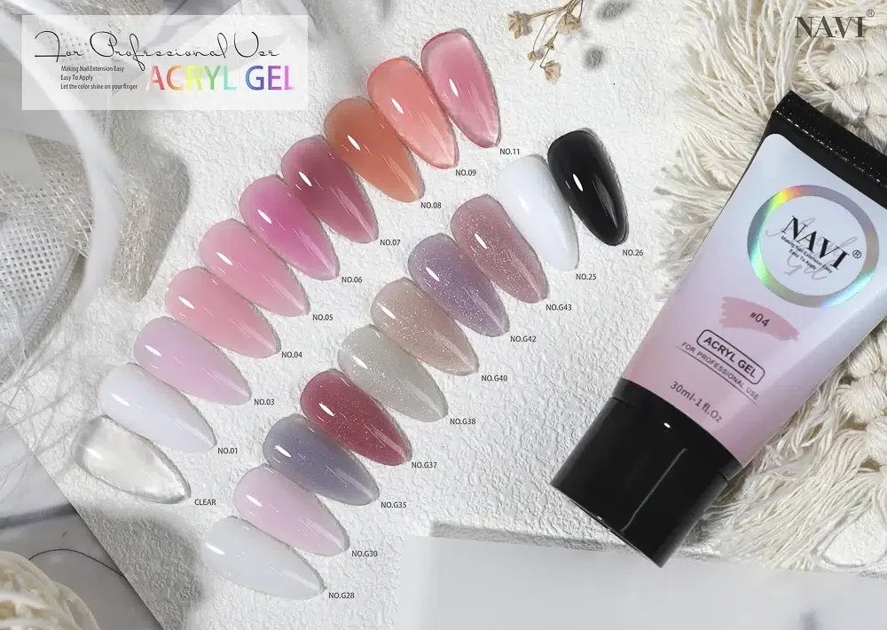 C*8 POLYGEL 30G #43 NAVI