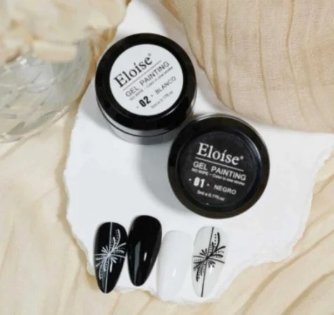 C*24 GEL PAIN BLANCO/NEGRO ELOISE 5ML