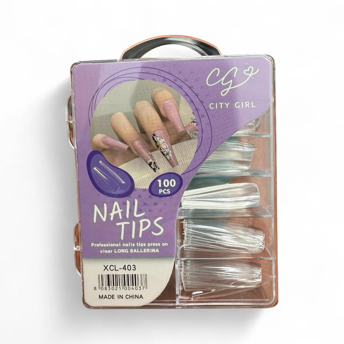 CITY GIRL TIPS LONG BALLERINA 100 PIEZAS