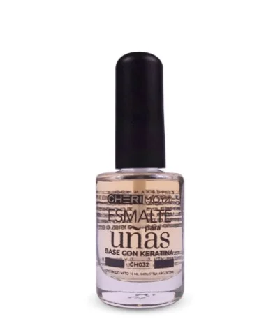 ESMALTE PARA UNAS CON BASE KERATINA CHRERIMOYA