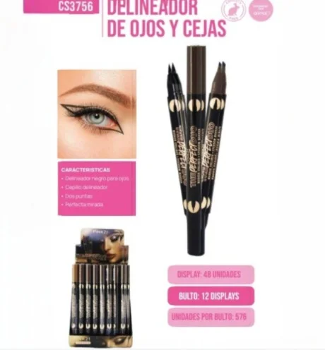 C*48 MARKER EYELINER + EYEBROW MARKER PINK21