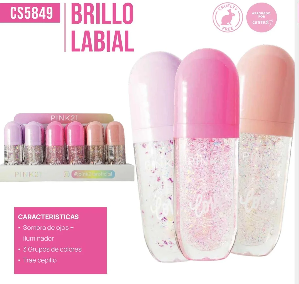 C*24 LIP GLOSS PINK21