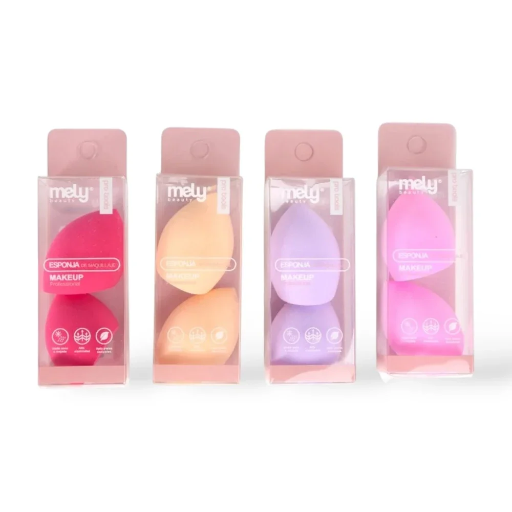 P*12 ESPONJAS DE MAQUILLAJE MELY