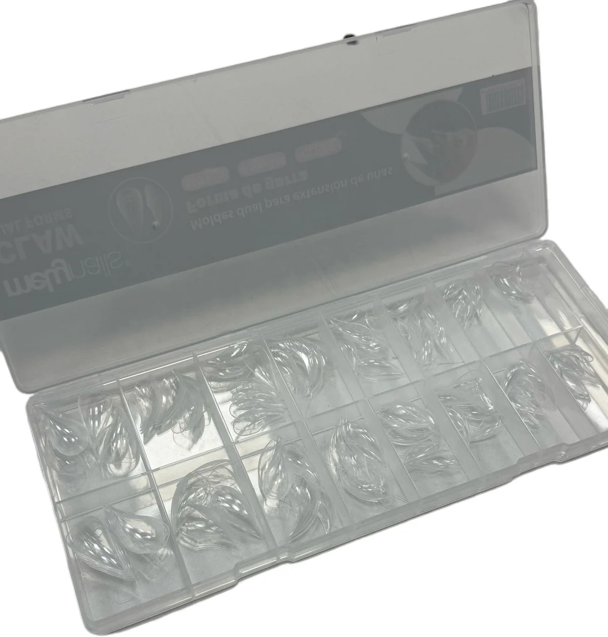 MOLDES DUAL PARA EXTENSION DE UNAS FORMA GARRAS MELY