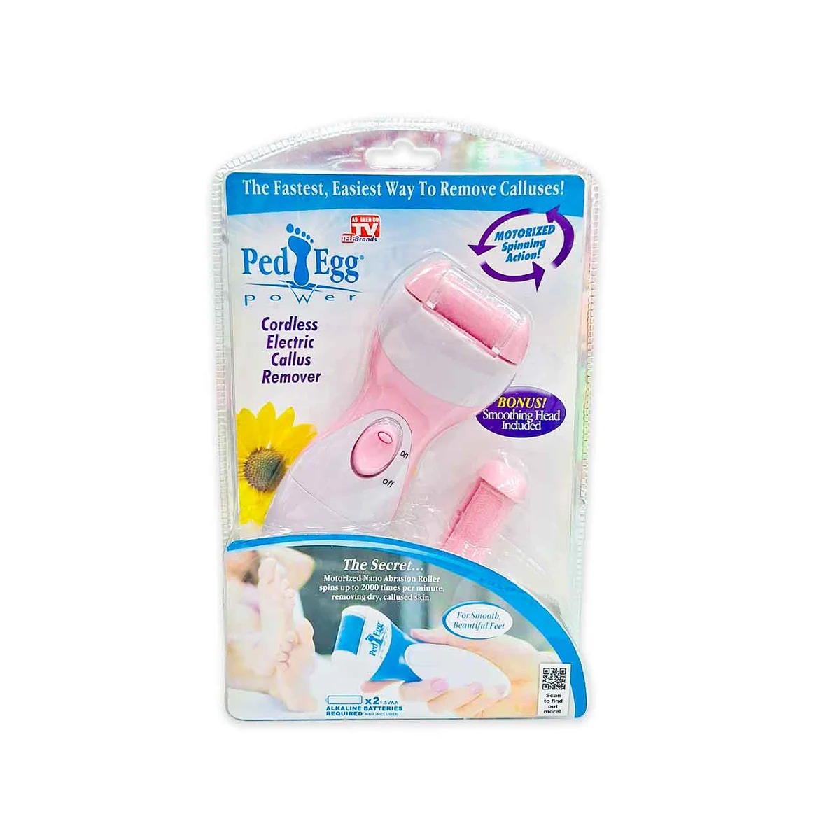 LIMA EXFOLIADORA ELECTRONICA PARA PIES MELY