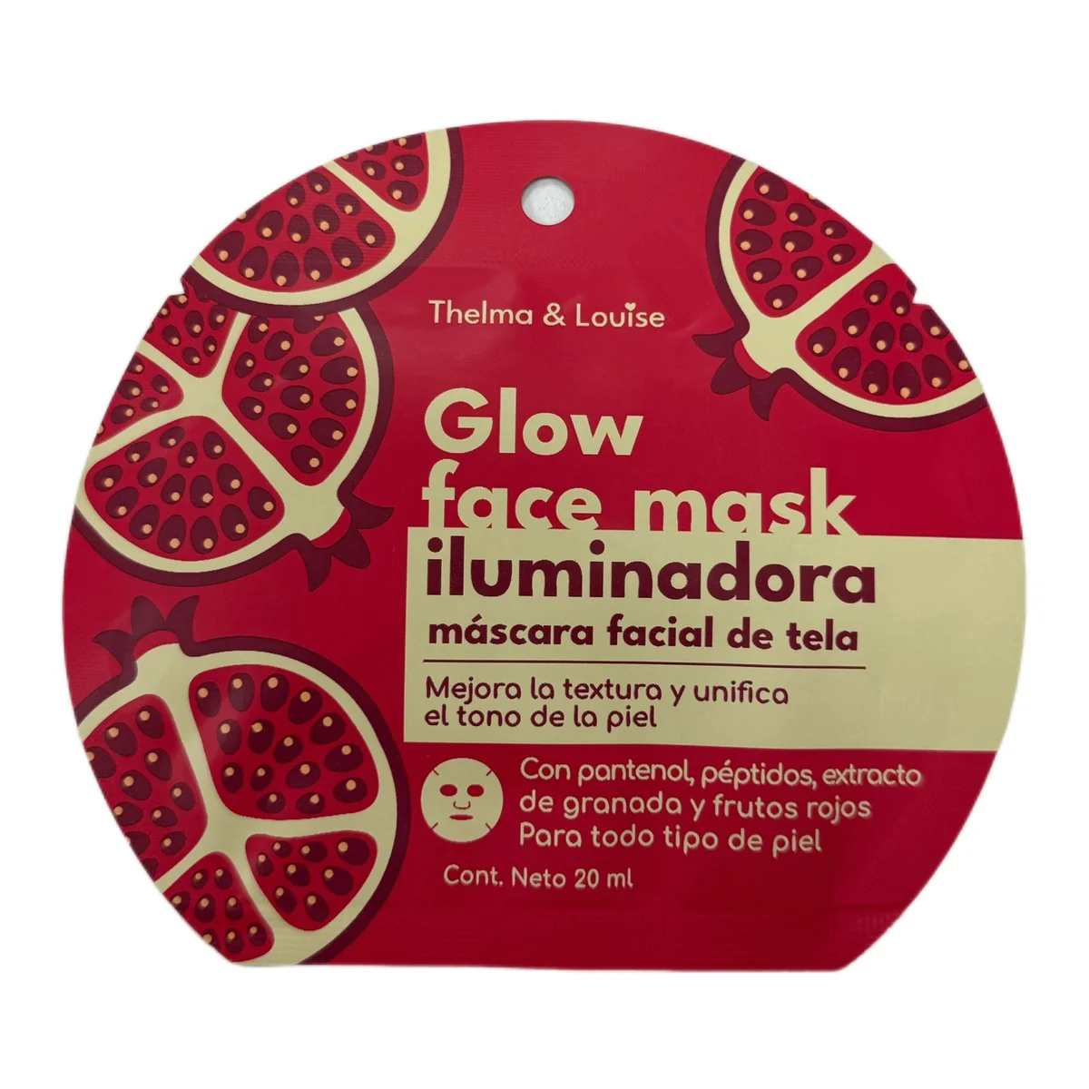 MASCARA FACIAL ILUMINADORA GRANADA TYL