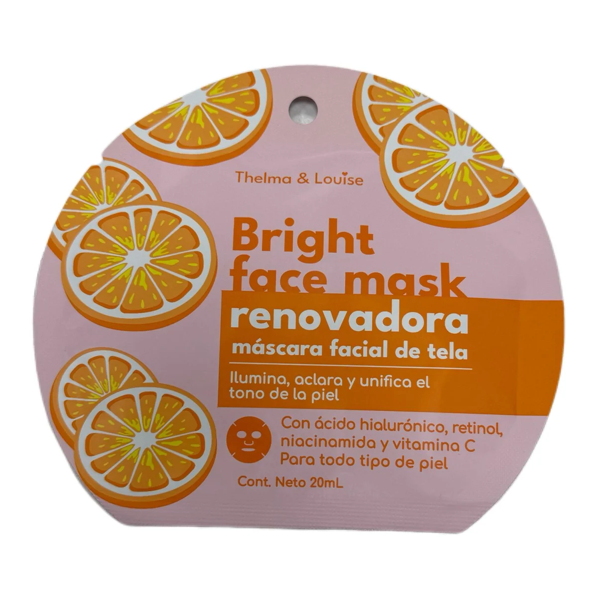 MASCARA FACIAL RENOVADORA VITAMINA C TYL