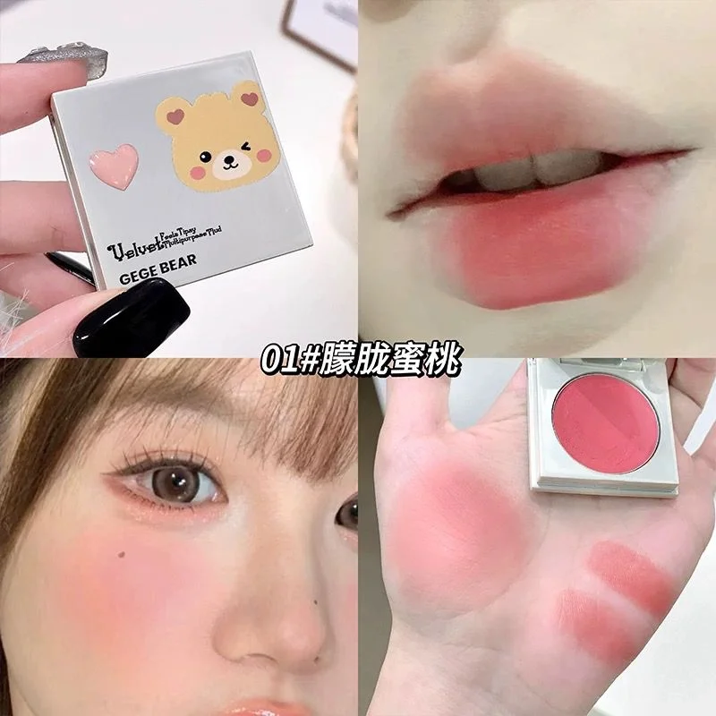 C*24 VELVET FEELS TIPSY 3EN1GEGE BEAR