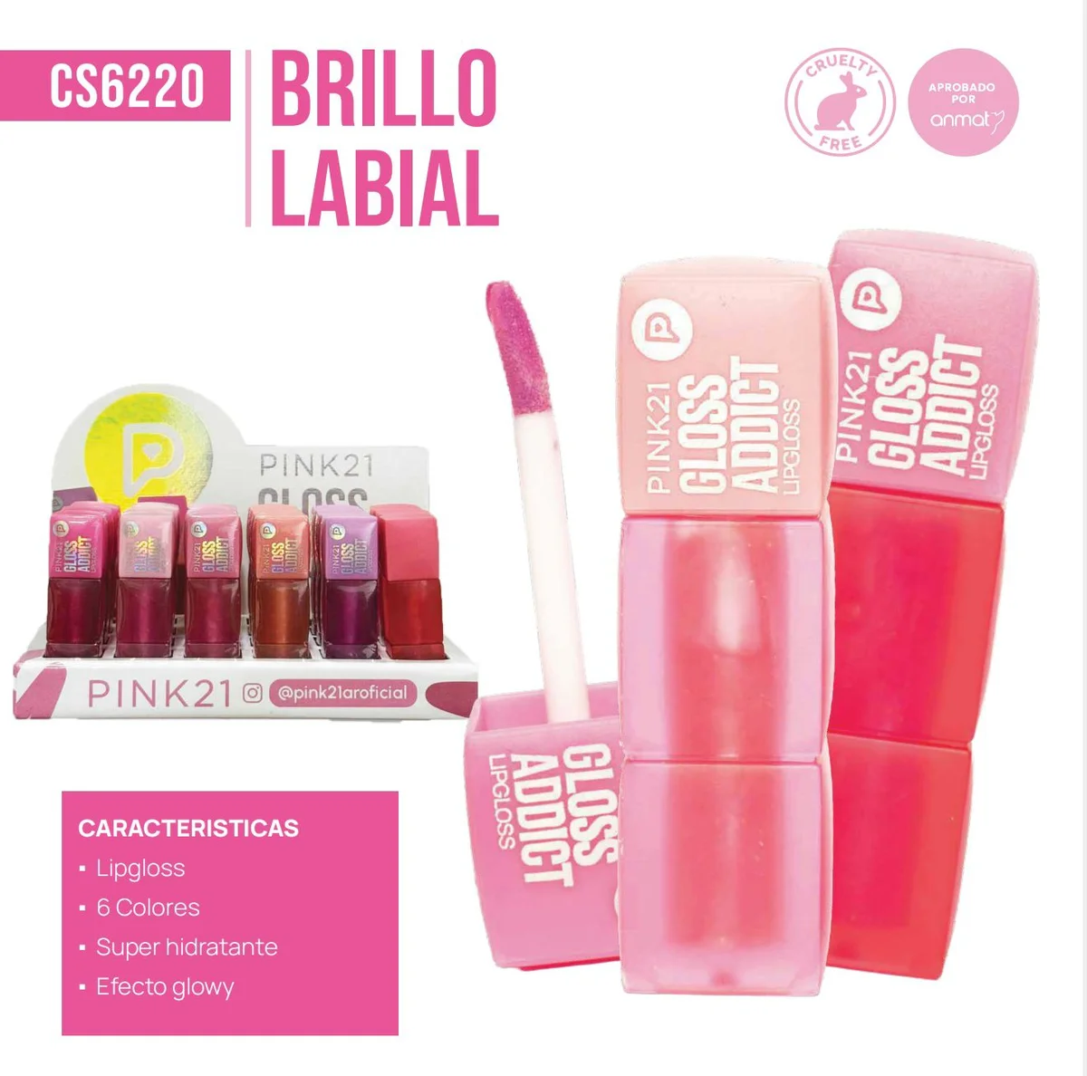C*24 LIP GLOSS PINK21