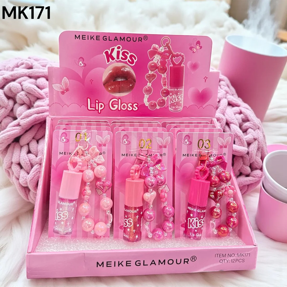 C*12 MEIKE GLAMOUR BRILLO LABIAL