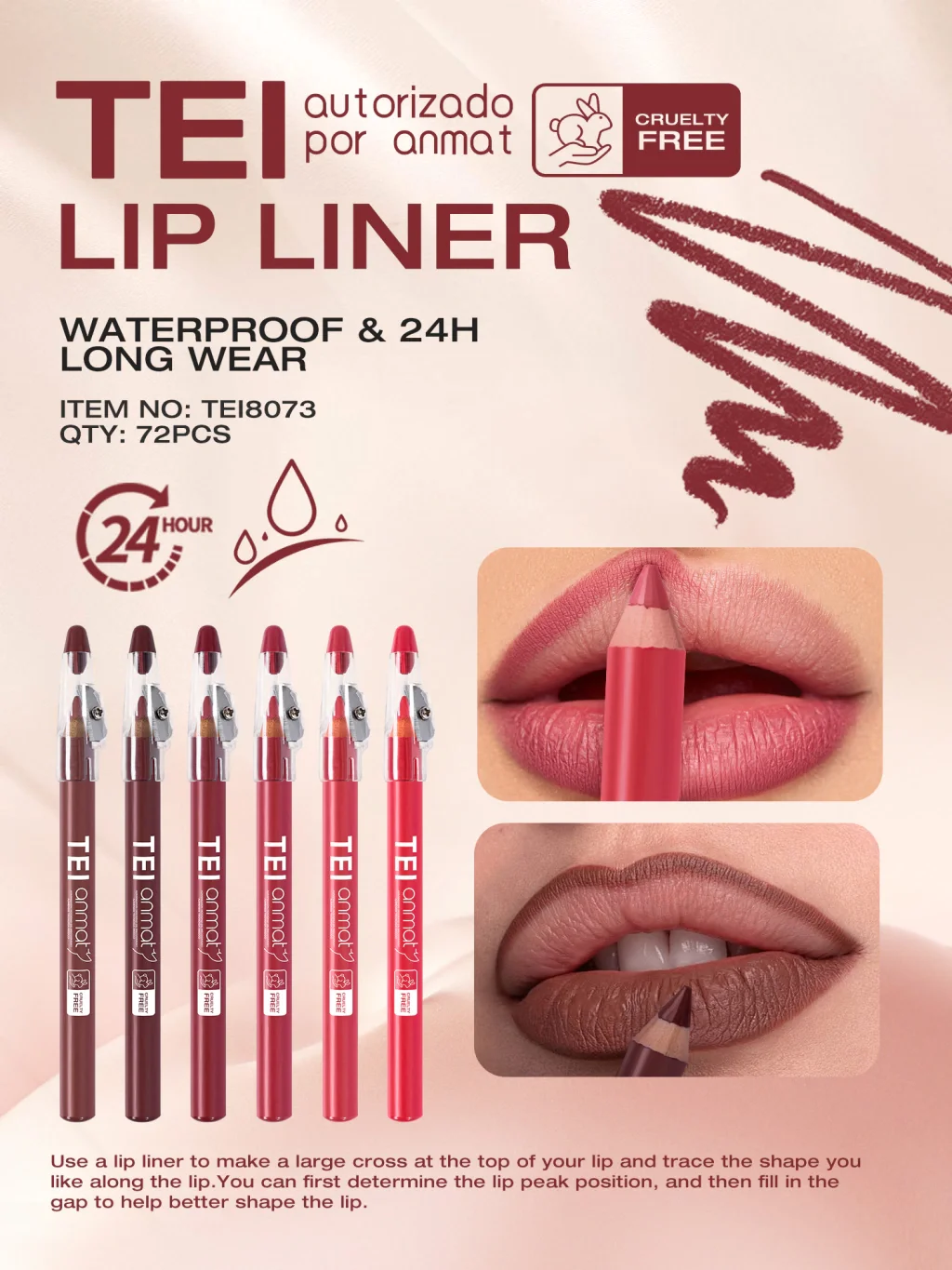 C*72 TEI ANMAT LIP LINER