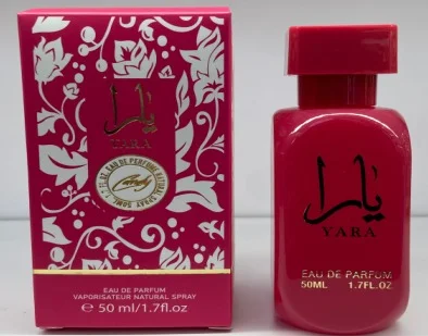 Lattafa Yara Candy rojo vivo-50ml