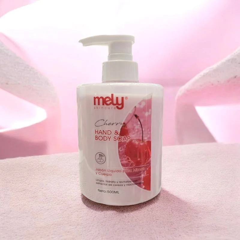 JABON CORPORAL Y MANOS CEREZA MELY
