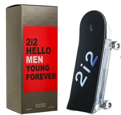 2i2 Hello Men Negro hombre perfume -80ml