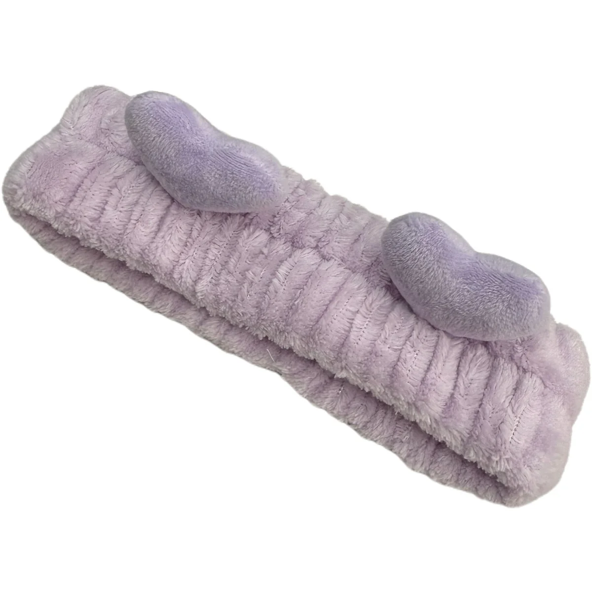 P*12 VINCHA CON OREJITAS DE CORAZON MELY