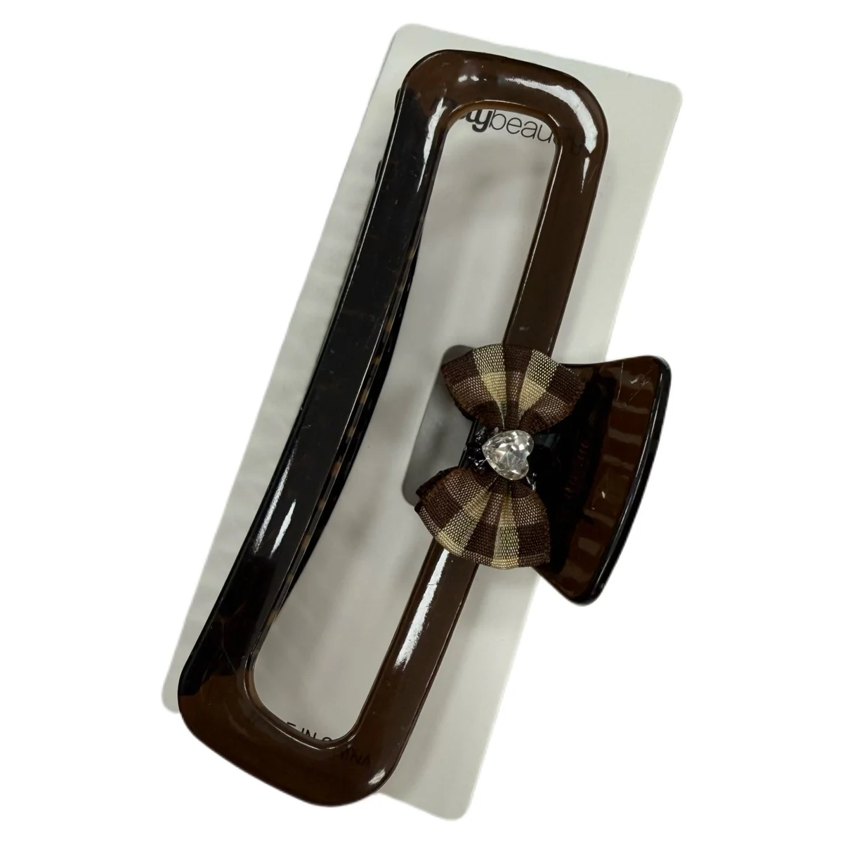 P*12 BROCHE DE PELO RECTANGULAR MELY