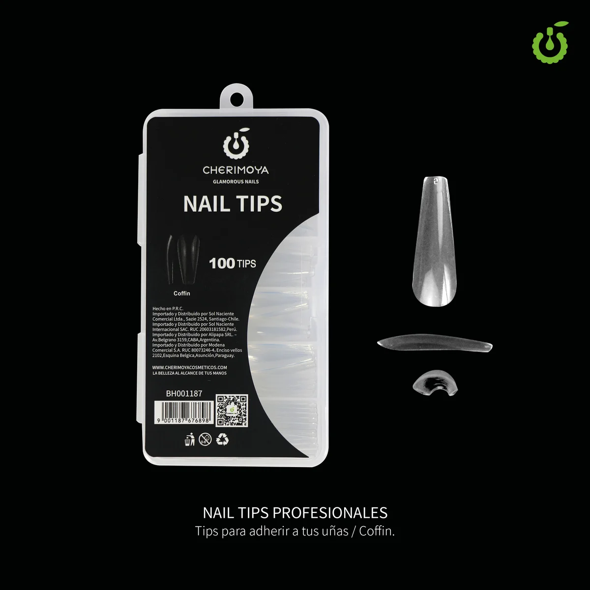 CHERIMOYA TIPS COFFIN 100 PCS