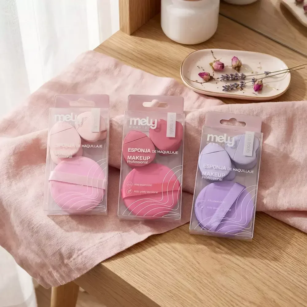 P*12 ESPONJAS DE MAQUILLAJE MELY