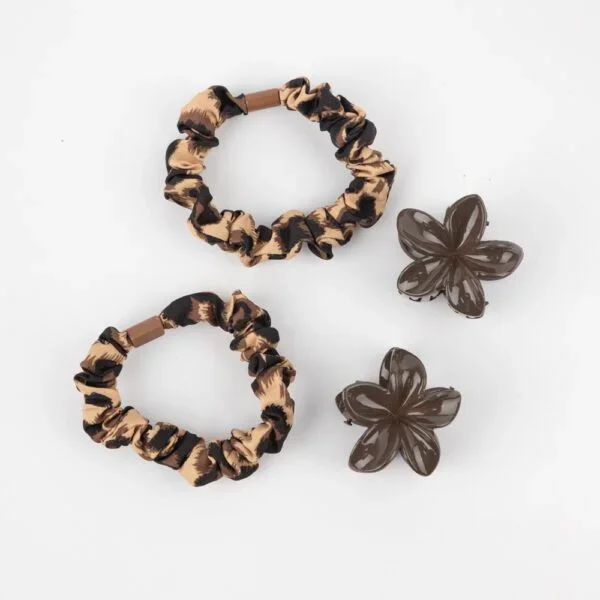 KIT DE COLITA Y HEBILLA ANIMAL PRINT CITY GIRL