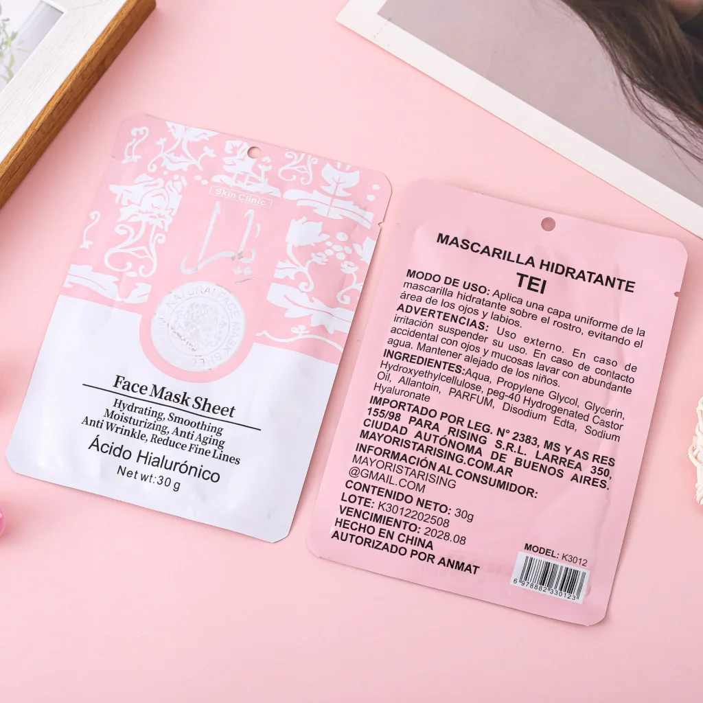 P*10 MASCARILLA YARA ROSA CON ACIDO HIALURONICO TEI