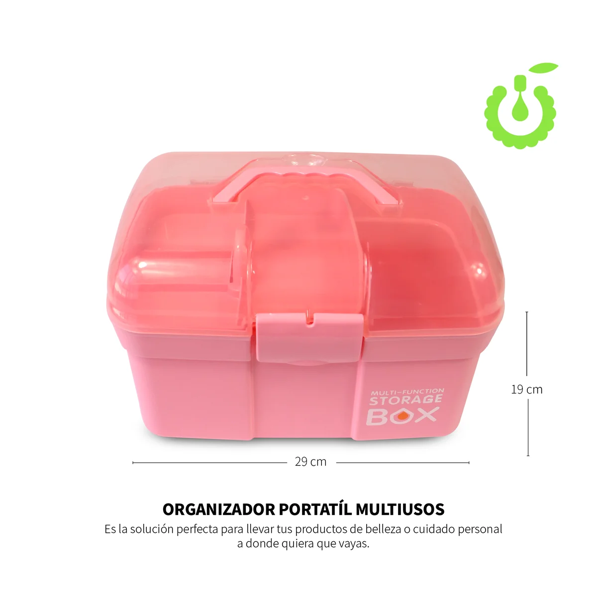 ORGANIZADOR MANICURA MULTIUSO CHERIMOYA