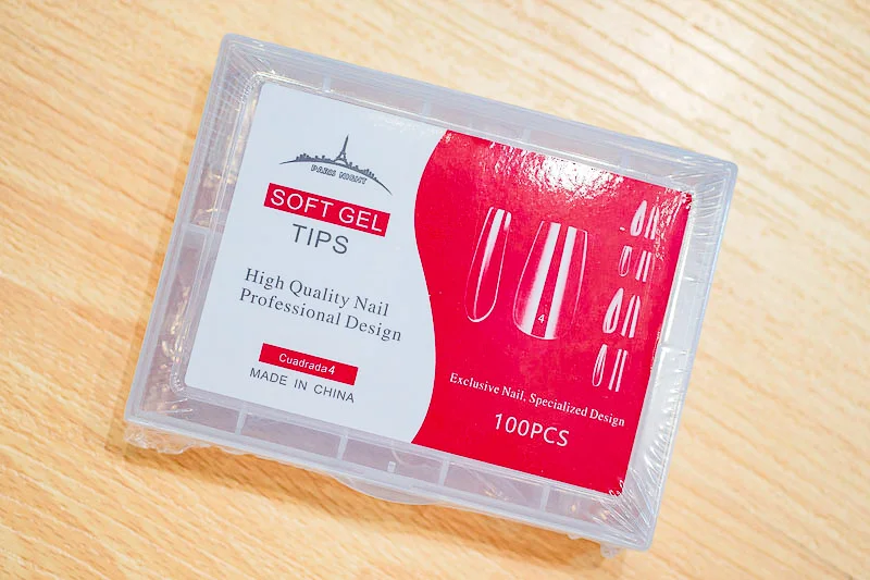 TIPS SOFT GELCUADRADA N4 100 PCS