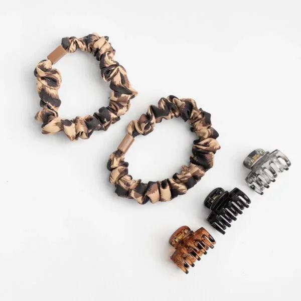 KIT DE COLITA Y HEBILLA ANIMAL PRINT CITY GIRL