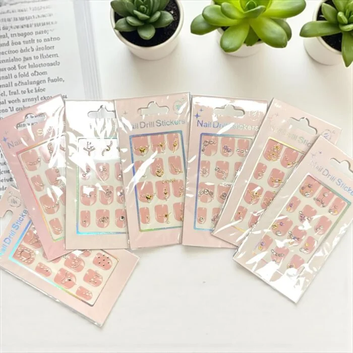 P*12 NAIL DRILL STICKERS