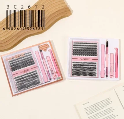 KIT DE PESTANAS DIY CON PEGAMENTO Y PINZA NAEZ